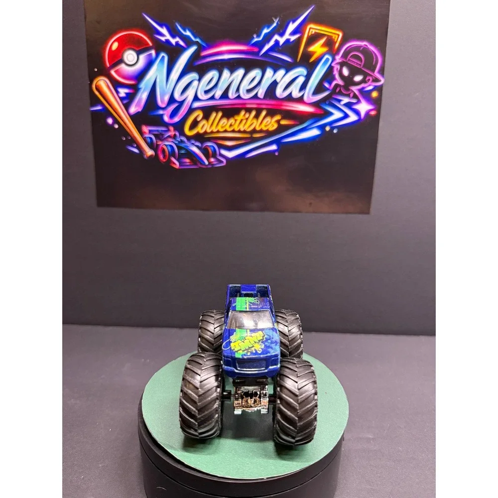 Hot Wheels Monster Jam TMNT Leonardo Blue Green Diecast Monster Truck 1:64 Leo